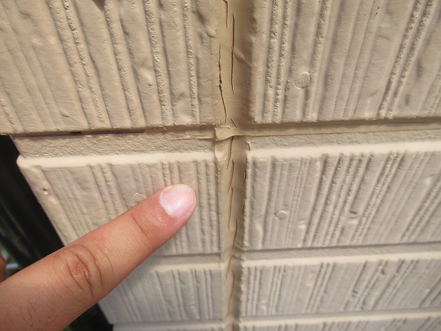 甲州市　外壁現場調査